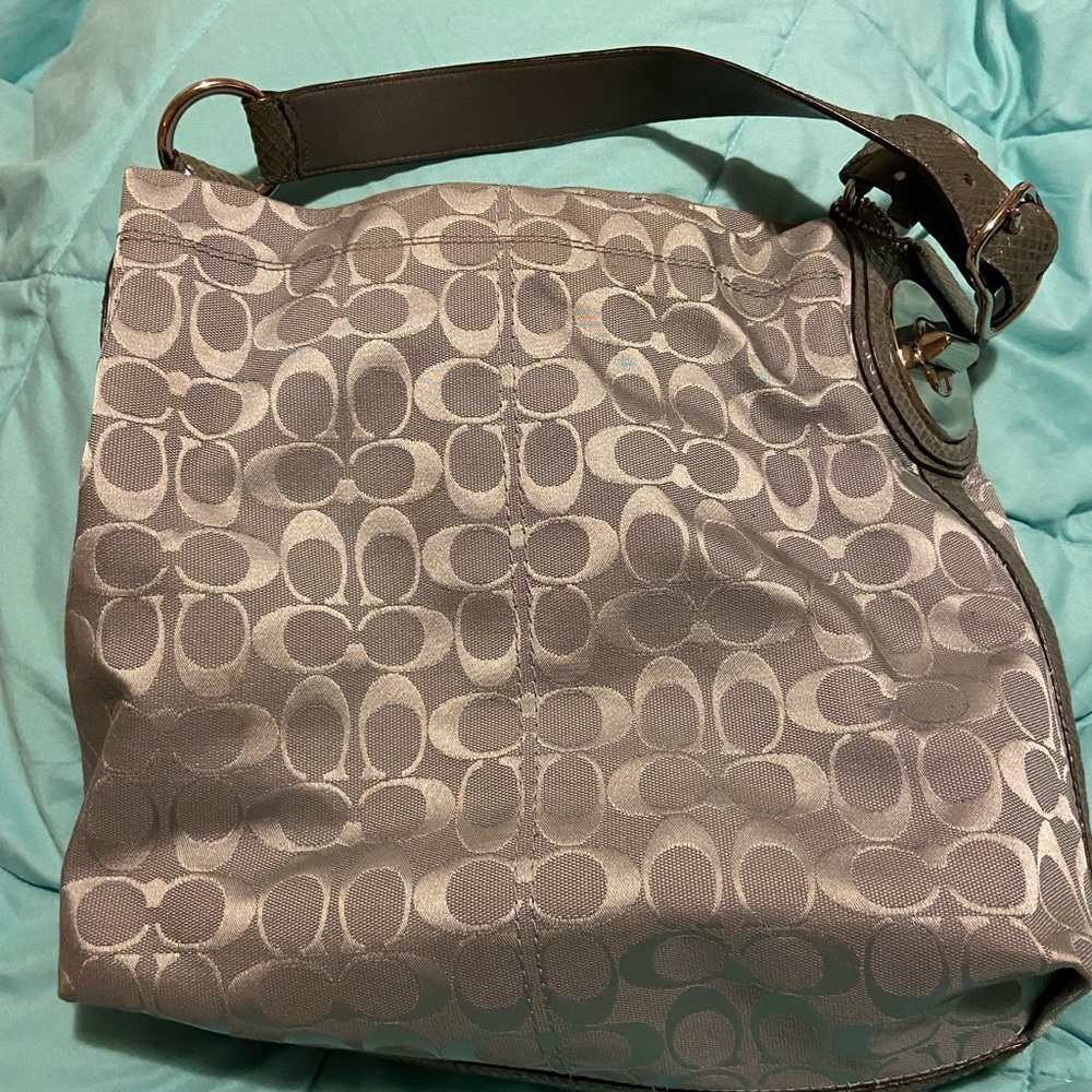 Coach purse one strap